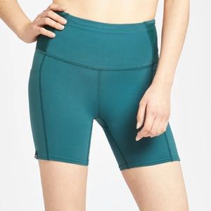 Oiselle Pocket Jogger shorts juniper size 6